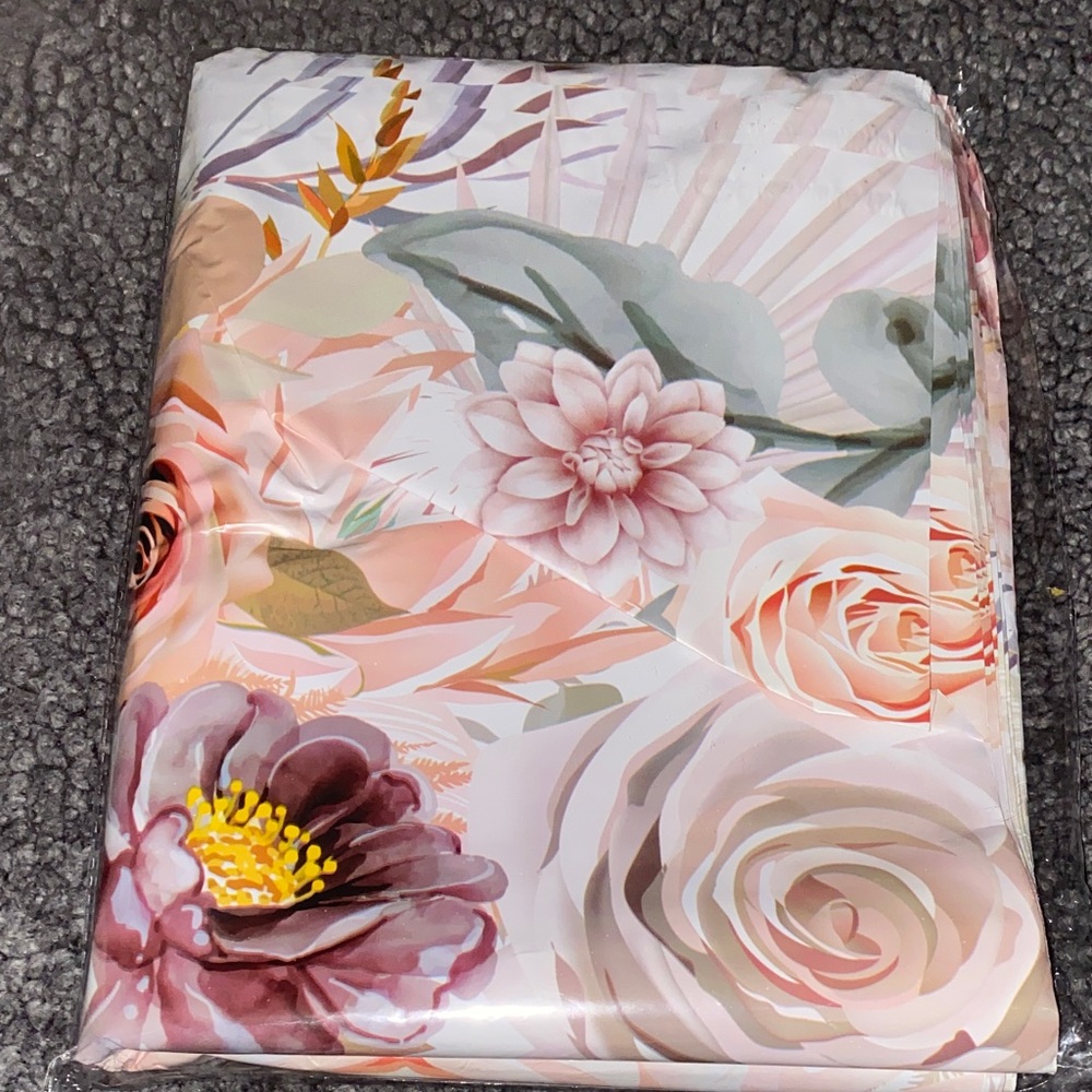 Boho floral 19 X 24 poly mailers
